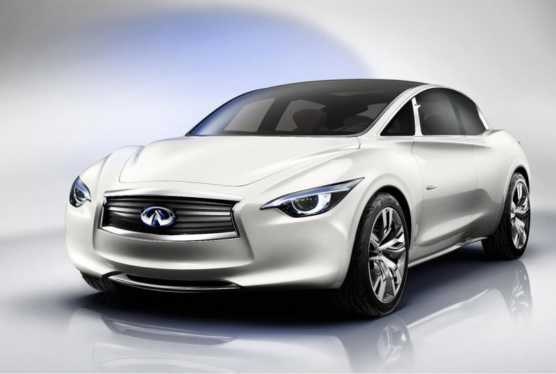 Infiniti has just released the first photos of the Etherea entry-level ...