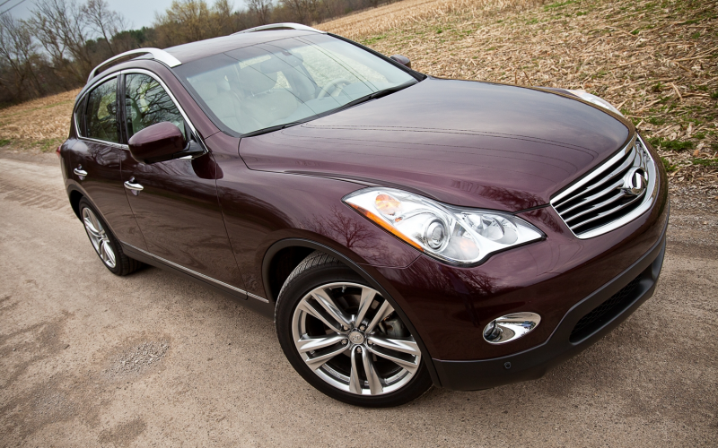 2012 Infiniti EX35 Journey AWD front right view