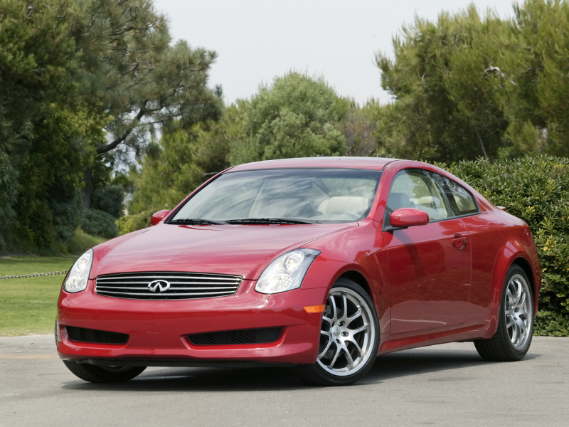 2006 Infiniti G35 Sport Coupe - Front Angle - 1280x960 - Wallpaper
