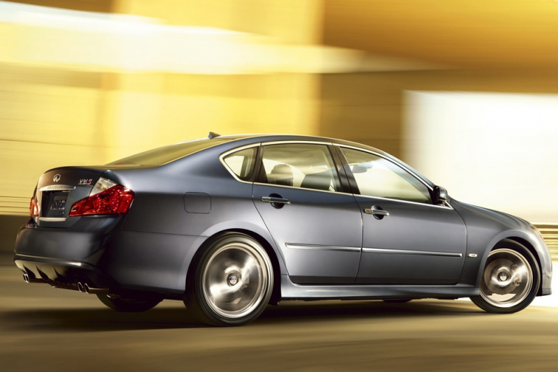 the infiniti m35 sedan receives a boost in power for 2009