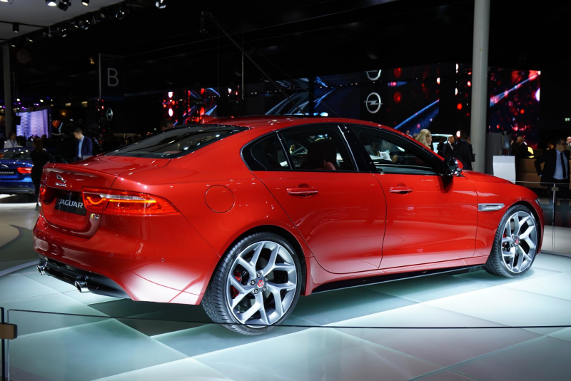 2016 Jaguar XE live photos: 2014 Paris Motor Show
