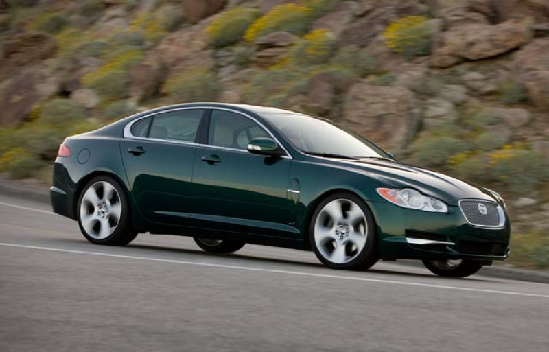 2009 Jaguar XF profile