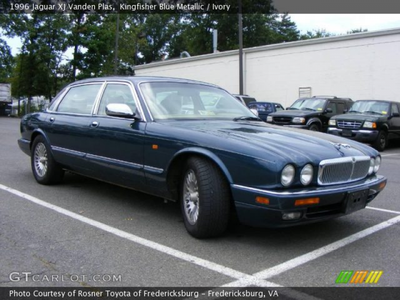 1996 Jaguar XJ Vanden Plas in Kingfisher Blue Metallic. Click to see ...