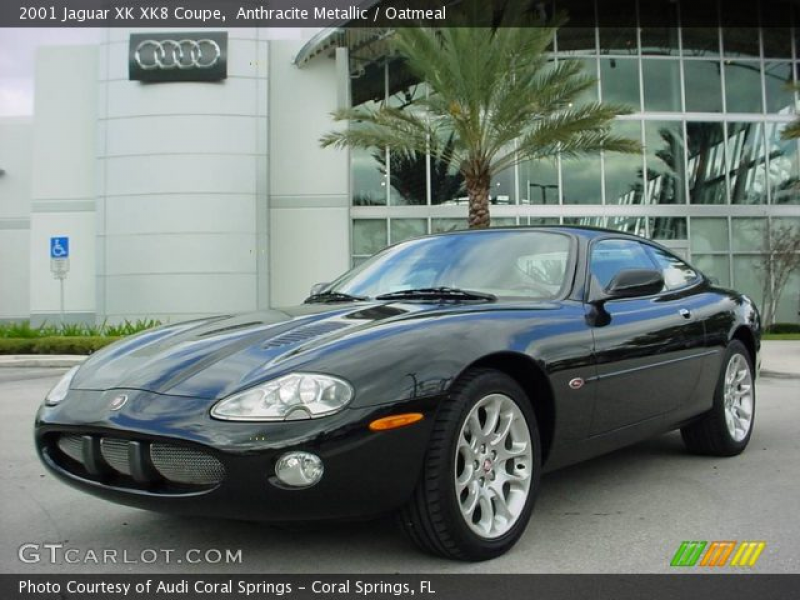 2001 Jaguar XK XK8 Coupe in Anthracite Metallic. Click to see large ...