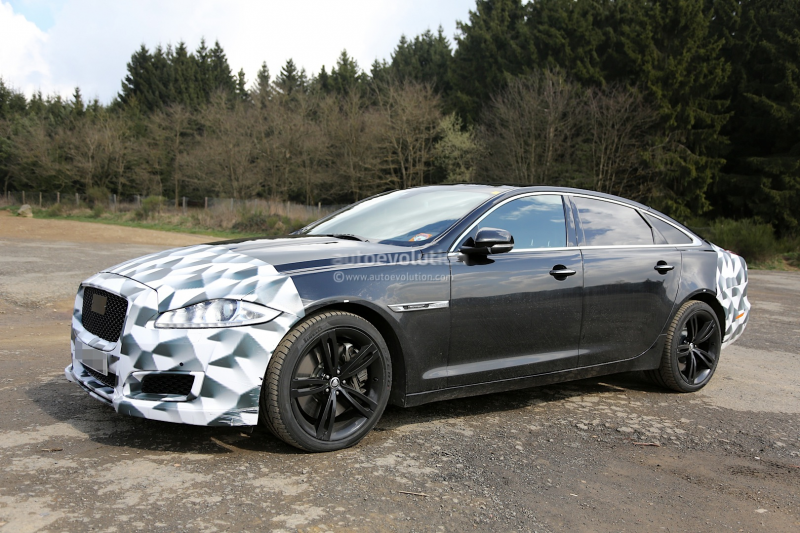 Spyshots: 2015 Jaguar XJR Facelift - autoevolution