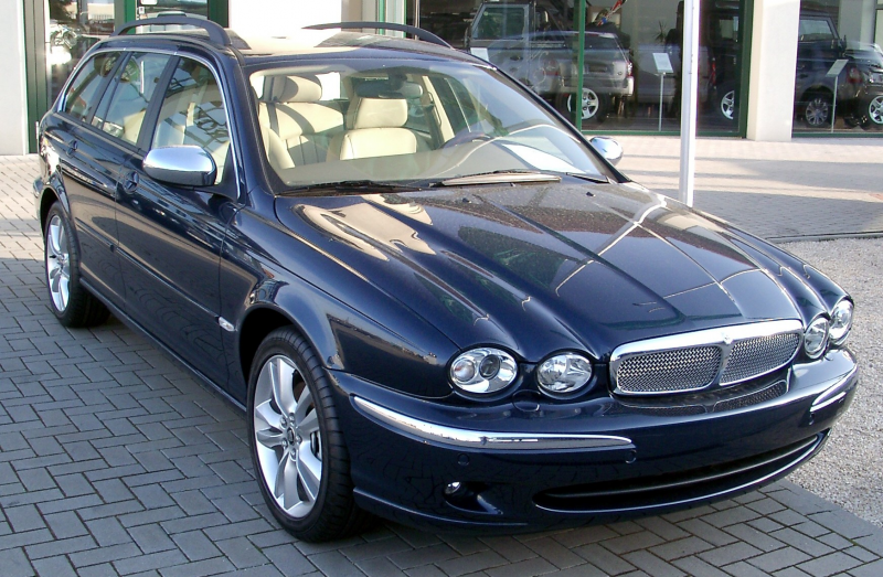 Description Jaguar X-Type Estate front 20080223.jpg