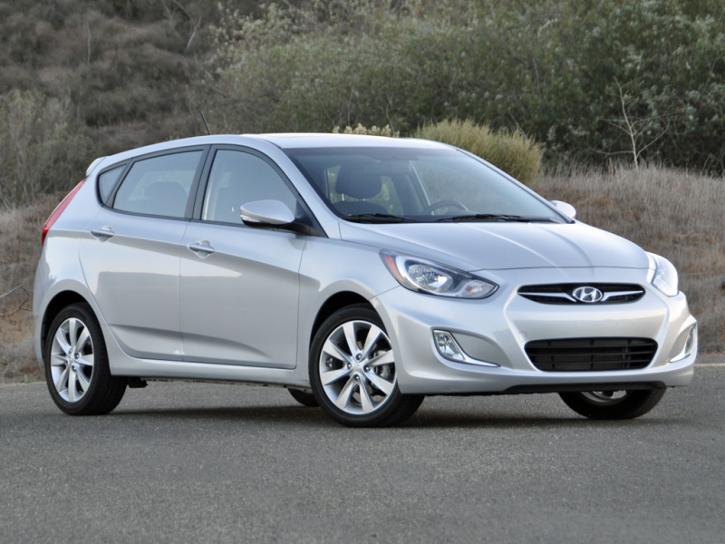 ... identifies the Accent as the cheapest vehicle in the Hyundai lineup