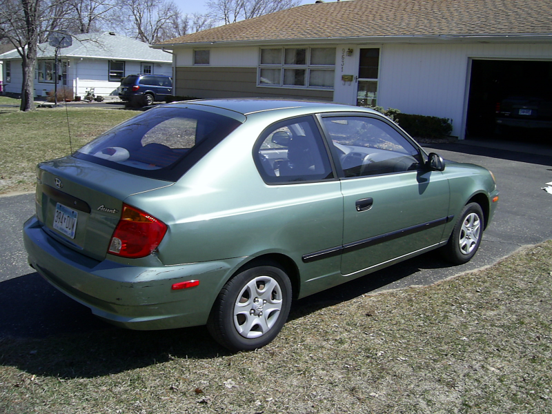 Picture of 2003 Hyundai Accent Base Hatchback, exterior