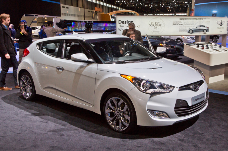 Not a Gag: Hyundai Veloster RE:FLEX Edition Debuts in Chicago Photo ...