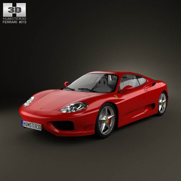 3D model of Ferrari 360 Modena 2005