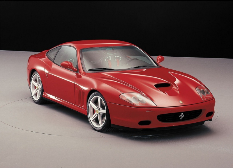 ... combined the name of the model the ferrari 575 m maranello in fact it
