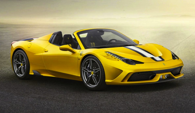 and spy shots, the open-top version of the Ferrari 458 Speciale ...