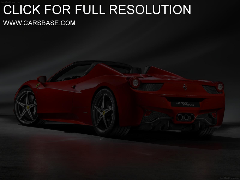 Photo of Ferrari 458 Spider #83421. Image size: 1600 x 1200. Upload ...
