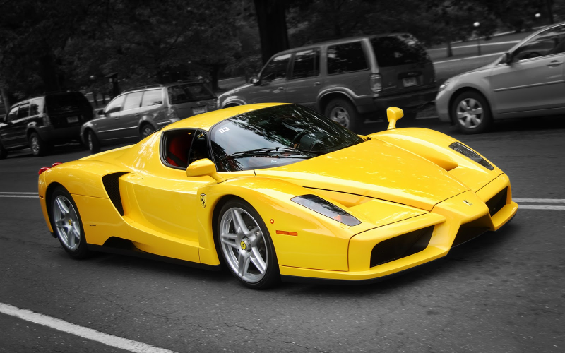 ... amazing speed supercar by Ferrari Enzo, 2012 free download wallpapers