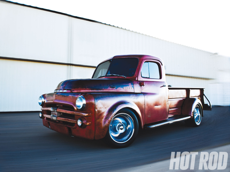 Tom Dunruds 1952 Dodge Pickup Truck Front View