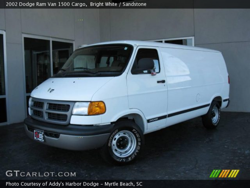 2002 Dodge Ram Van 1500 Cargo in Bright White. Click to see large