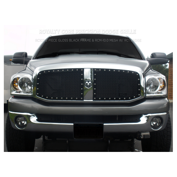 Royalty Core Dodge Ram 2500/3500 2003-2005 RC1 Main Grille Gloss Black ...