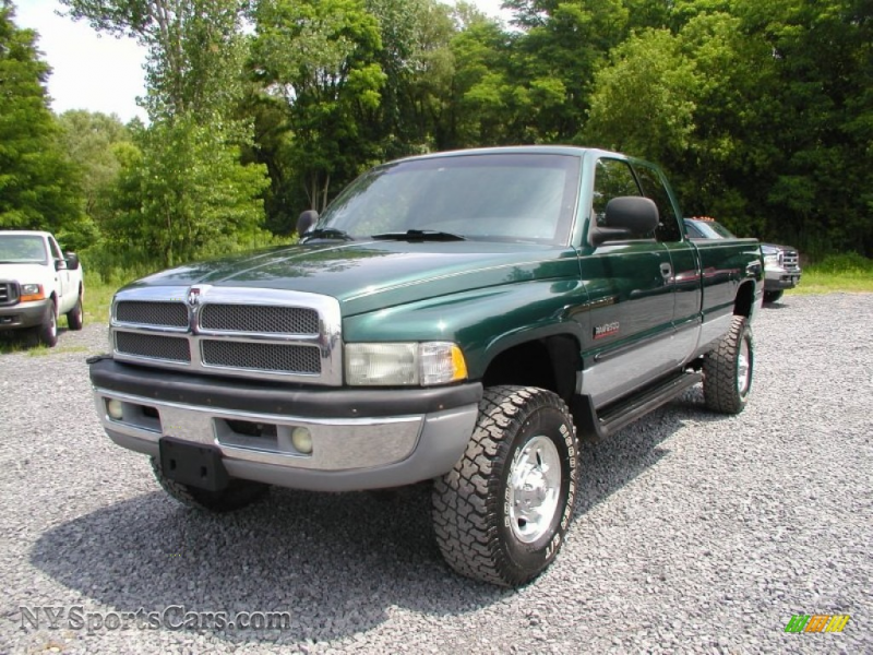2000 Dodge Ram 2500 SLT Extended Cab 4x4 in Forest Green Pearlcoat ...