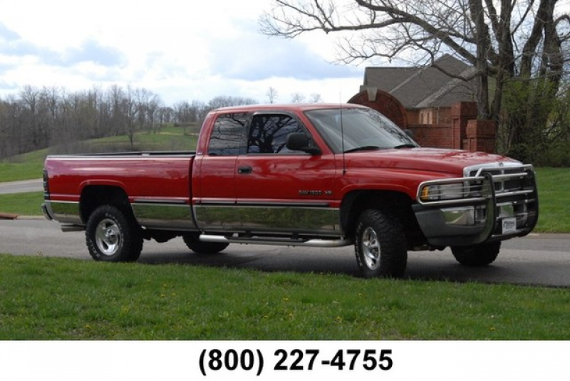 1998 dodge ram 1500 extended cab laramie slt 4x4 long bed victory red ...
