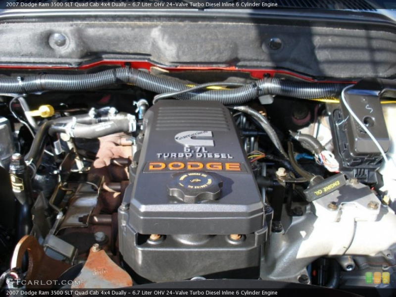 ... Diesel Inline 6 Cylinder Engine for the 2007 Dodge Ram 3500 #60596241