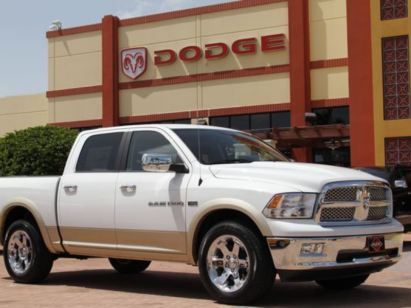 2011 Dodge RAM 1500 pickup truck is shown at the Planet Dodge ...