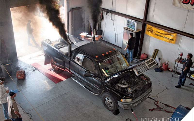 2008 Texas Dyno Showdown Dodge Ram Diesel Exhaust Stacks