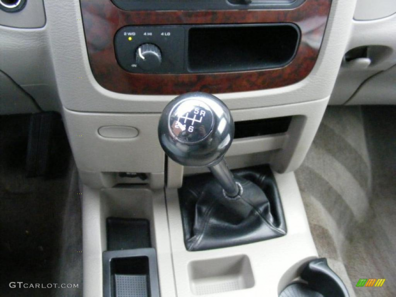 2003 Dodge Ram 2500 Laramie Quad Cab 4x4 6 Speed Manual Transmission ...