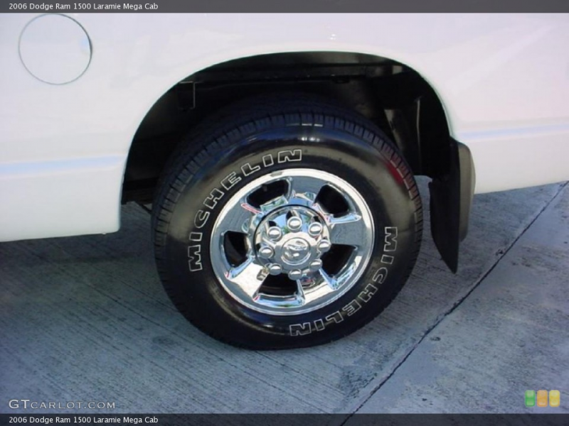 2006 Dodge Ram 1500 Laramie Mega Cab Wheel and Tire Photo #39394257