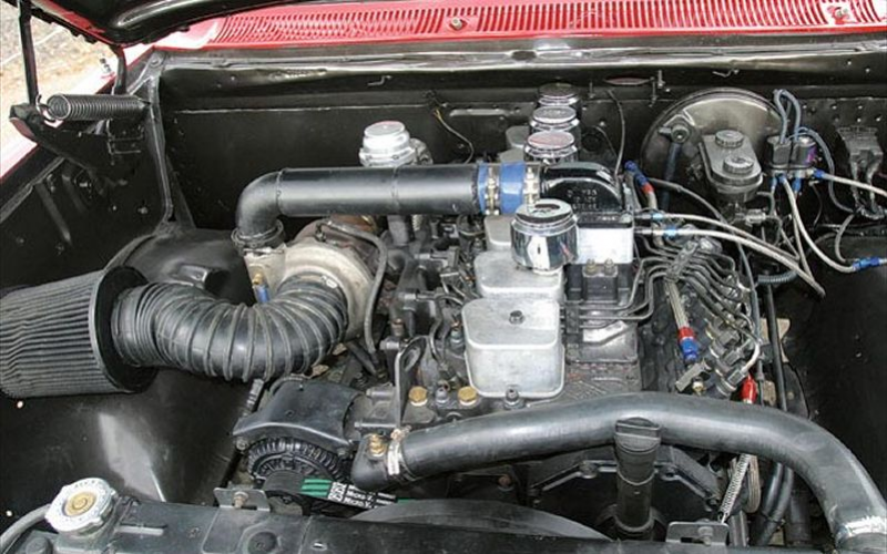 1987 dodge ramcharger cummins turbo diesel engine the engine is