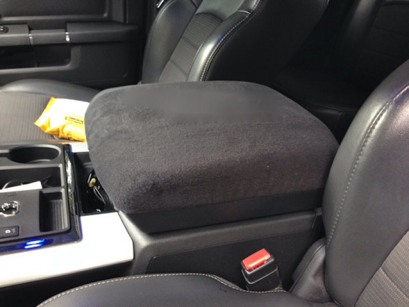 Center Console Cover for Dodge Ram 2013 & 2014 with Bench Seat Armrest ...