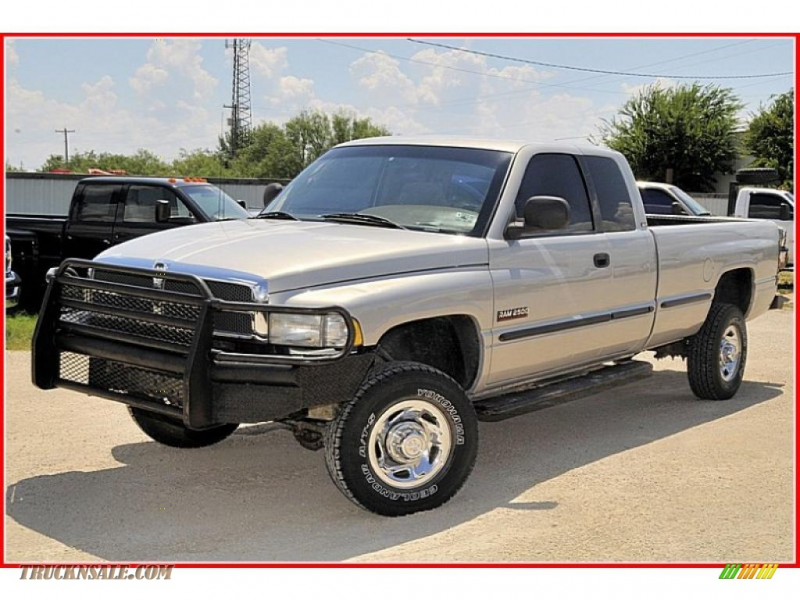 1999 Dodge Ram 2500 SLT Extended Cab 4x4 in Bright Silver Metallic ...