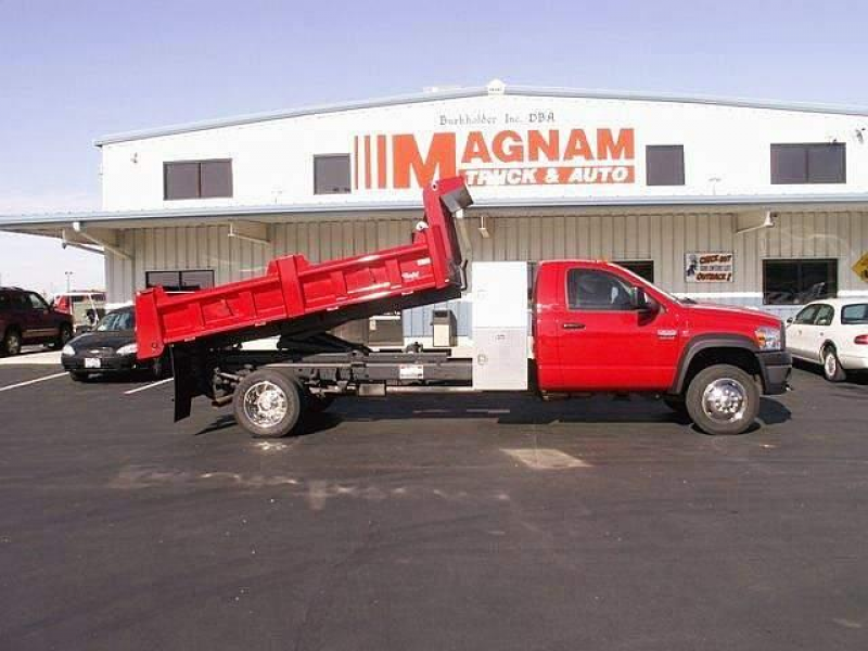 2008 Used Dodge Ram 4500 Medium Duty Dump Truck For Sale in Ohio