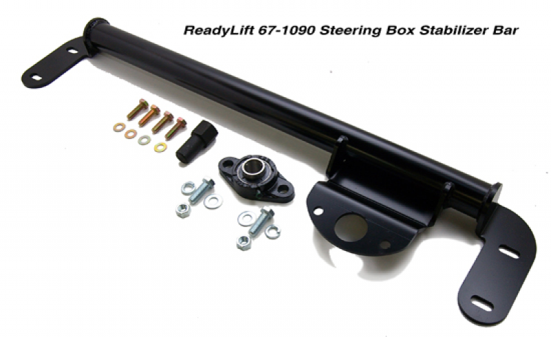 - ReadyLift Dodge Ram Steering Box Stabilizer Bar, Dodge Ram 2500 ...