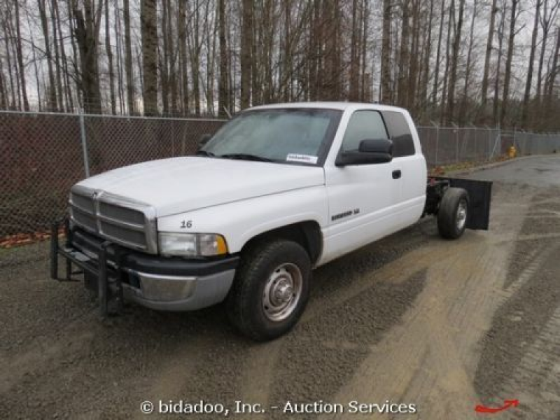 2002 Dodge Ram 2500 Pickup Truck Cab And Chassis Extended Cab AC 5.9L ...