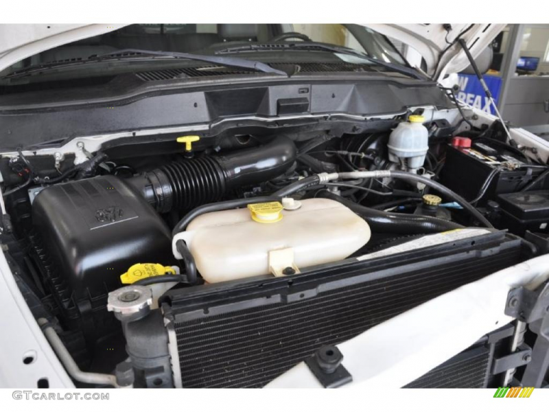 2002 Dodge Ram 1500 Sport Quad Cab 5.9 Liter OHV 16-Valve V8 Engine ...