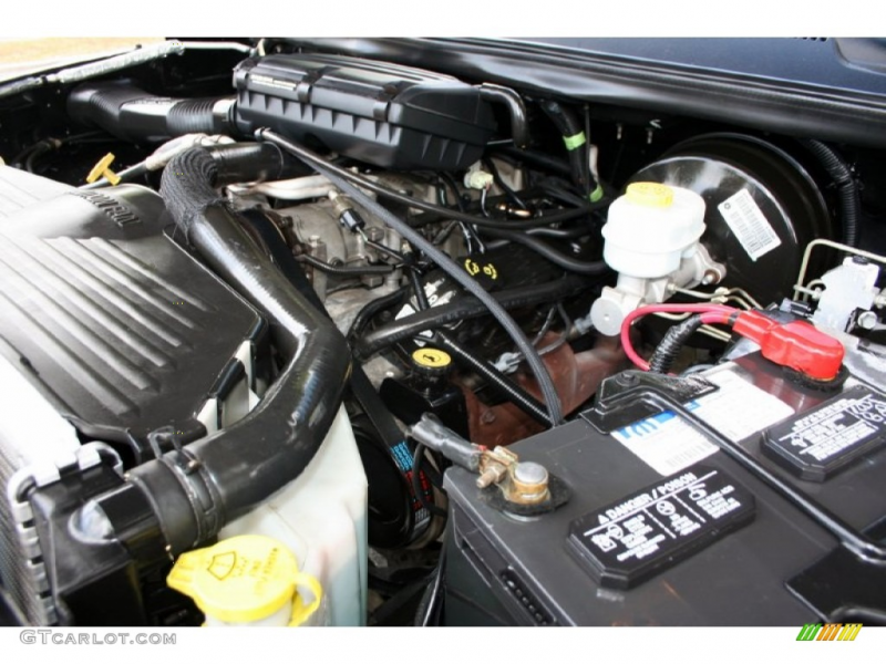 Dodge Ram 1500 Sport Extended Cab 4x4 5.2 Liter OHV 16-Valve V8 Engine ...