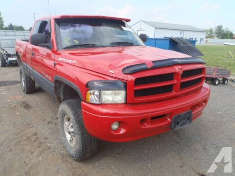 13340 1999 DODGE RAM 1500 PICKUP TRUCK FOR PARTS for sale in Cleveland ...
