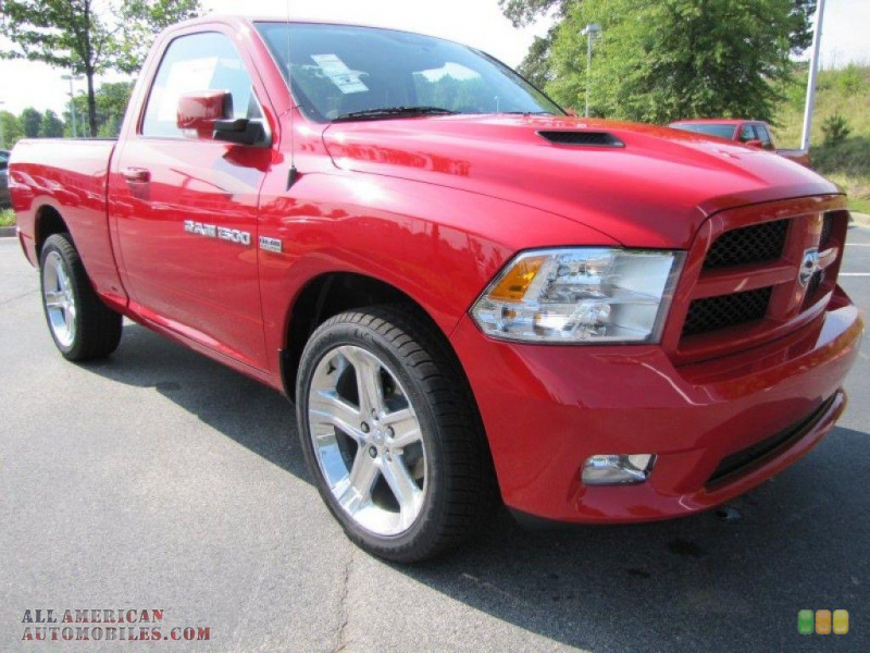 2011 Dodge Ram 1500 Sport Rt Regular Cab In Flame Red Photo 4 Edit and ...