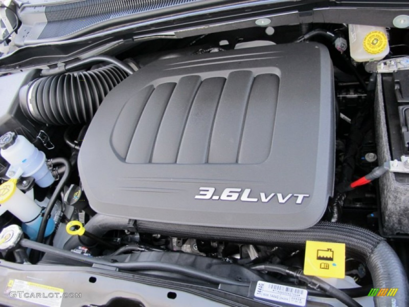 2012 Dodge Ram Van C/V 3.6 Liter DOHC 24-Valve Pentastar V6 Engine ...