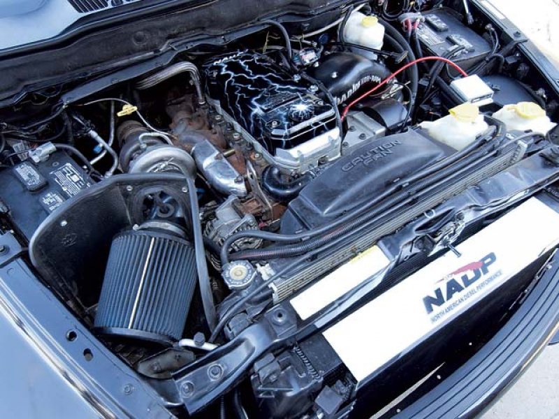 2003 Dodge Ram 3500 Cummins Engine Compartment