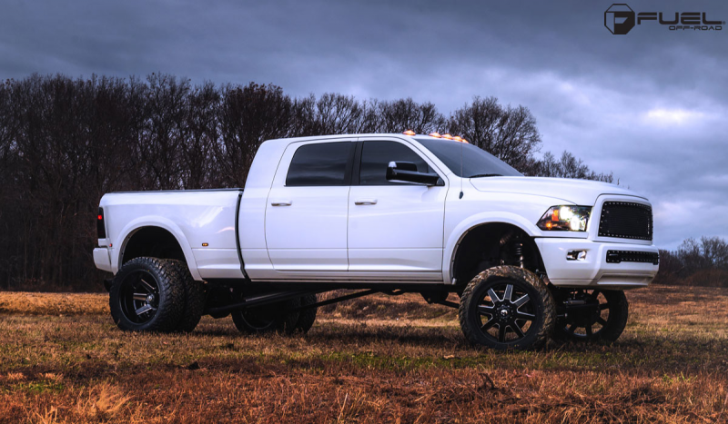 Beef up with the Ram 3500 Dually and Fuel Wheels!