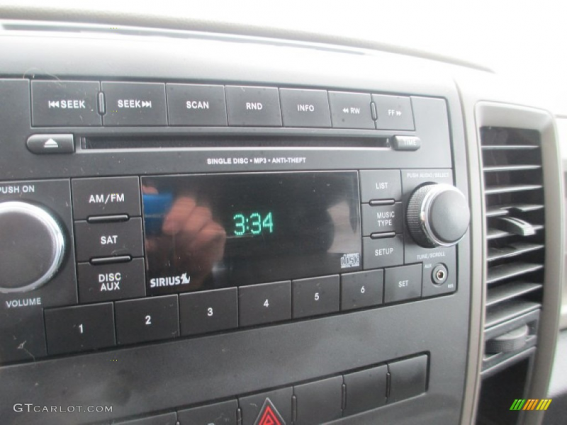 2012 Dodge Ram 1500 ST Quad Cab 4x4 Audio System Photo #77743515