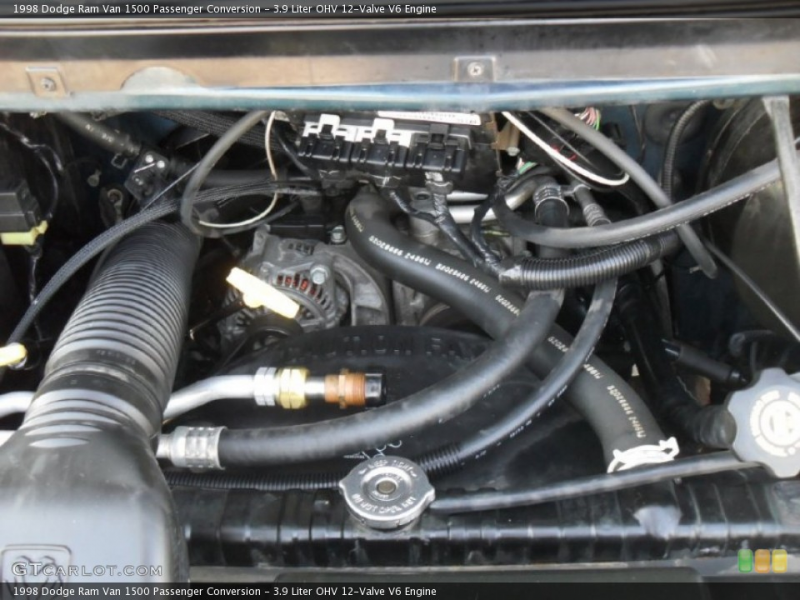 Liter OHV 12-Valve V6 Engine for the 1998 Dodge Ram Van #54021615