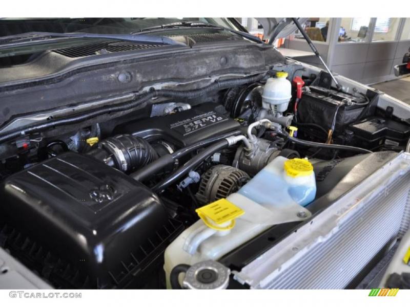 Dodge Ram 1500 SLT Regular Cab 5.7 Liter HEMI OHV 16-Valve V8 Engine ...