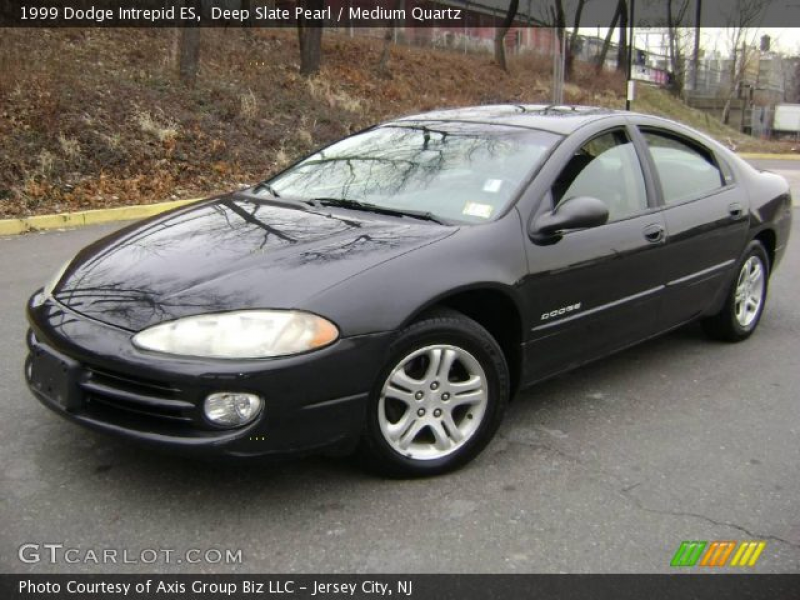 1999 Dodge Intrepid ES in Deep Slate Pearl. Click to see large photo.