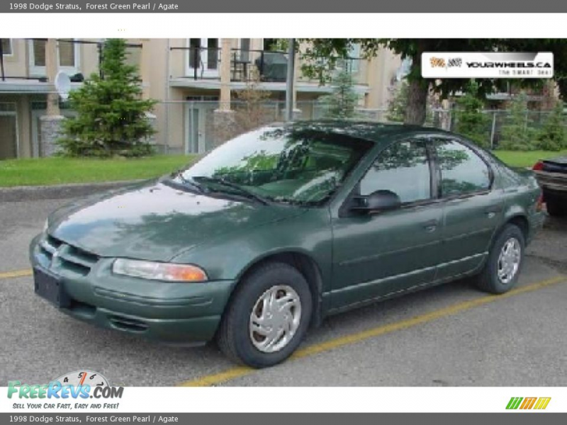 1998 Dodge Stratus, Forest Green Pearl / Agate