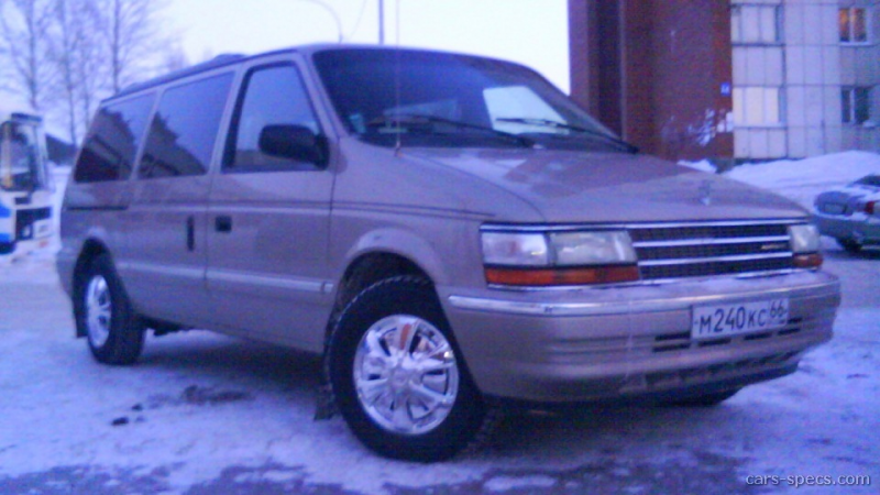 1992 Chrysler Town and Country Base Passenger Minivan 3.3L V6 4-speed ...