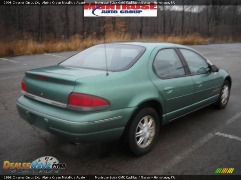 1998 Chrysler Cirrus LXi Alpine Green Metallic / Agate Photo #2