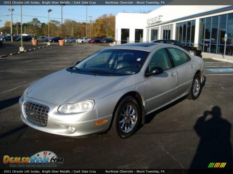 2001 Chrysler LHS Sedan Bright Silver Metallic / Dark Slate Gray Photo ...