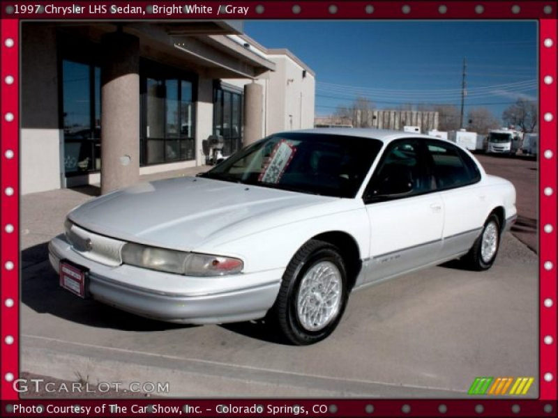 1997 Chrysler LHS Sedan in Bright White. Click to see large photo.